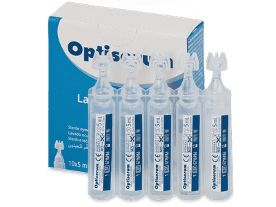 Roztok pro výplach očí Optiserum 10x 5 ml