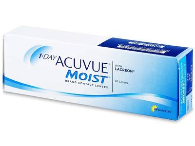 1 Day Acuvue Moist (30 čoček) - Jednodenní kontaktní čočky