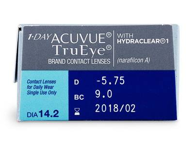 1 Day Acuvue TruEye (30 čoček) - Předchozí design