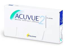 Acuvue 2 (6 čoček) Kontaktní čočky Johnson and Johnson - Acuvue 2 (6 čoček)