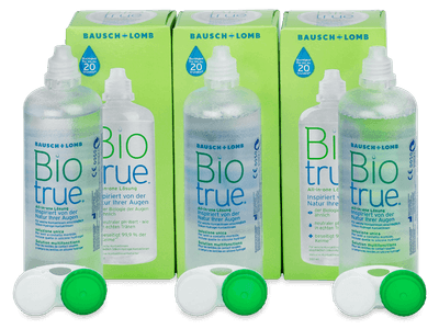 Roztok Biotrue 3x 300 ml - Produkt je dostupný také v této variantě balení