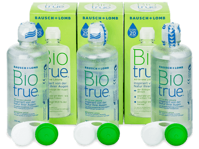 Roztok Biotrue 3 x 300 ml  - Produkt je dostupný také v této variantě balení