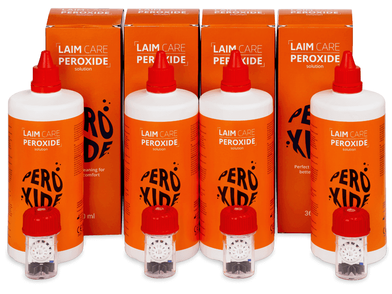 Roztok Laim Care Peroxide 4x 360 ml - Výhodné čtyřbalení roztoku