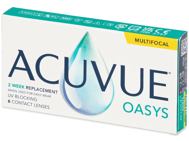 Acuvue Oasys Multifocal (6 čoček) - Čtrnáctidenní kontaktní čočky