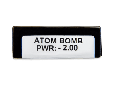 CRAZY LENS - Atom Bomb - dioptrické jednodenní (2 čočky) - 