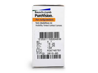 PureVision Toric (6 čoček) - 