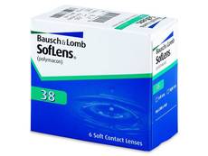 SofLens 38 (6 čoček) Kontaktní čočky Bausch and Lomb - SofLens 38 (6 čoček)