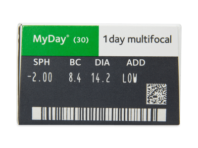 MyDay daily disposable multifocal (30 čoček) - 