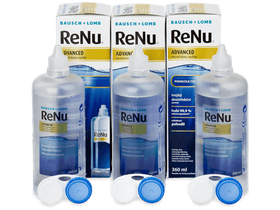 Roztok ReNu Advanced 3x 360 ml 