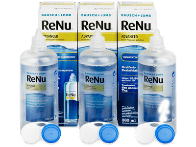 Roztok ReNu Advanced 3x 360 ml - Produkt je dostupný také v této variantě balení