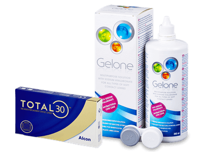 TOTAL30 (3 čočky) + roztok Gelone 360 ml - Předchozí design
