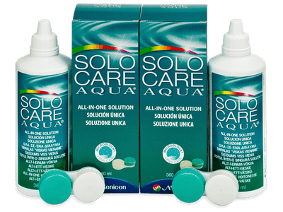 Roztok SoloCare Aqua 2x 360 ml