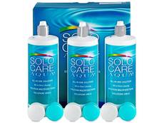 Roztok SoloCare Aqua 3 x 360 ml Výhodná balení roztoků - Roztok SoloCare Aqua 3 x 360 ml