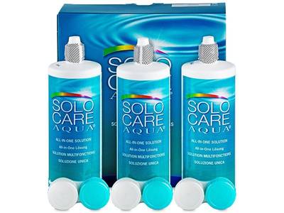 Roztok SoloCare Aqua 3x 360 ml - Předchozí design