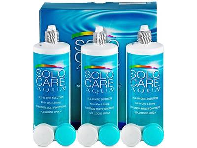 Roztok SoloCare Aqua 3 x 360 ml - Předchozí design