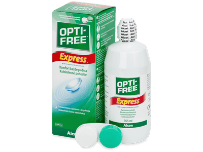 Roztok OPTI-FREE Express 355 ml  - Čistící roztok