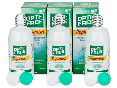 Roztok OPTI-FREE RepleniSH 3 x 300 ml - Předchozí design