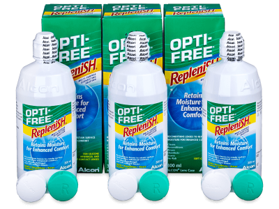 Roztok OPTI-FREE RepleniSH 3 x 300 ml - Předchozí design