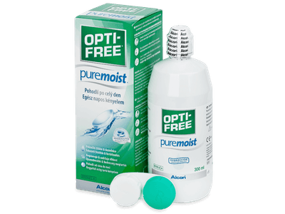 Roztok OPTI-FREE PureMoist 300 ml - Čistící roztok