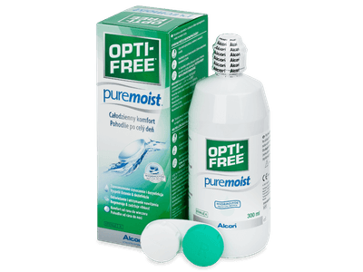 Roztok OPTI-FREE PureMoist 300 ml  - Čistící roztok