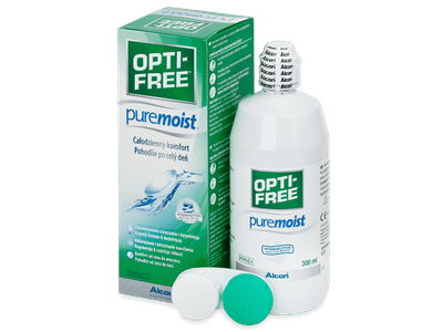 Roztok OPTI-FREE PureMoist 300 ml - Čistící roztok