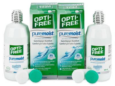 Roztok OPTI-FREE PureMoist 2 x 300 ml - Produkt je dostupný také v této variantě balení