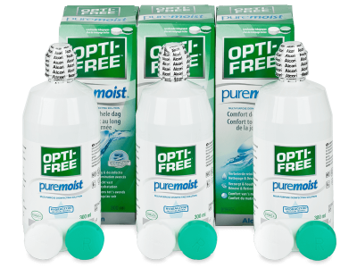 Roztok OPTI-FREE PureMoist 3 x 300 ml - Produkt je dostupný také v této variantě balení