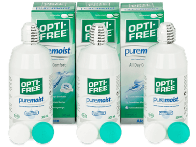 Roztok OPTI-FREE PureMoist 3x 300 ml - Produkt je dostupný také v této variantě balení