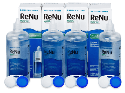 Roztok ReNu MultiPlus 4 x 360 ml - Výhodné čtyřbalení roztoku