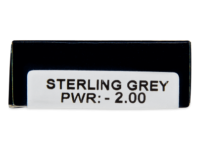 TopVue Daily Color - Sterling Grey - dioptrické jednodenní (2 čočky) - 