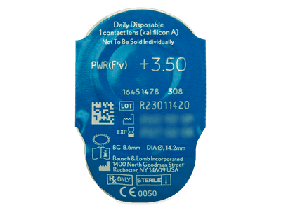 Bausch + Lomb ULTRA One Day (90 čoček) - 