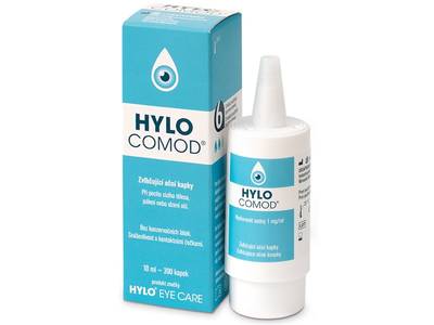 Oční kapky HYLO-COMOD 10 ml - Předchozí design