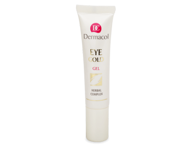 Dermacol oční gel na unavené oči Eye gold 15 ml 