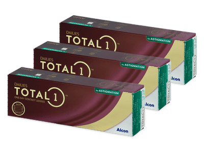 Dailies TOTAL1 for Astigmatism (90 čoček) - 