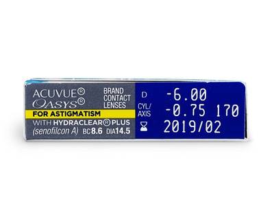 Acuvue Oasys for Astigmatism (6 čoček) -  