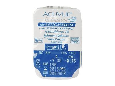 Acuvue Oasys for Astigmatism (6 čoček) - 