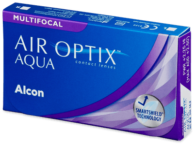 Air Optix Aqua Multifocal (3 čočky) - Multifokální kontaktní čočky