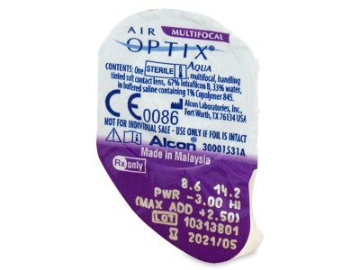 Air Optix Aqua Multifocal (3 čočky) -  