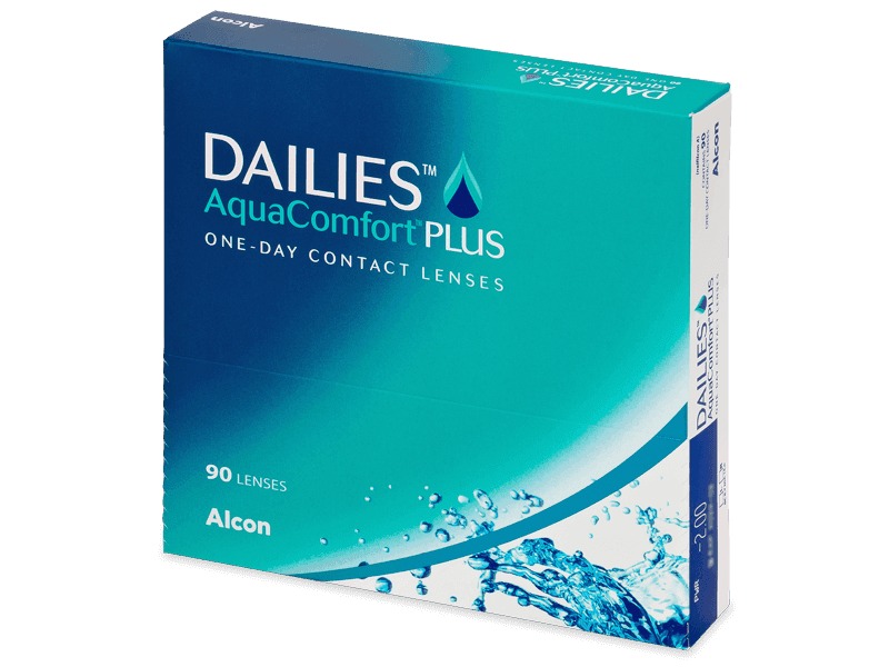 Dailies AquaComfort Plus (90 čoček) - Jednodenní kontaktní čočky