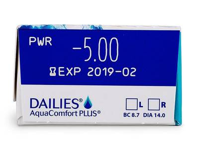 Dailies AquaComfort Plus (30 čoček) - 