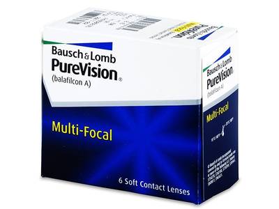 PureVision Multi-Focal (6 čoček) - Multifokální kontaktní čočky