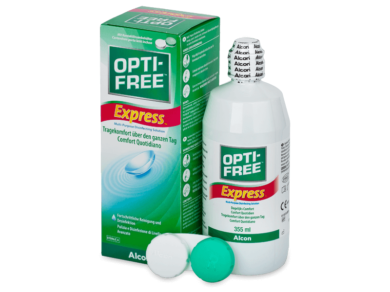Roztok OPTI-FREE Express 355 ml  - Čistící roztok