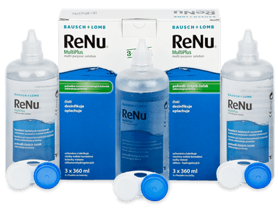 Roztok ReNu MultiPlus 3 x 360 ml 