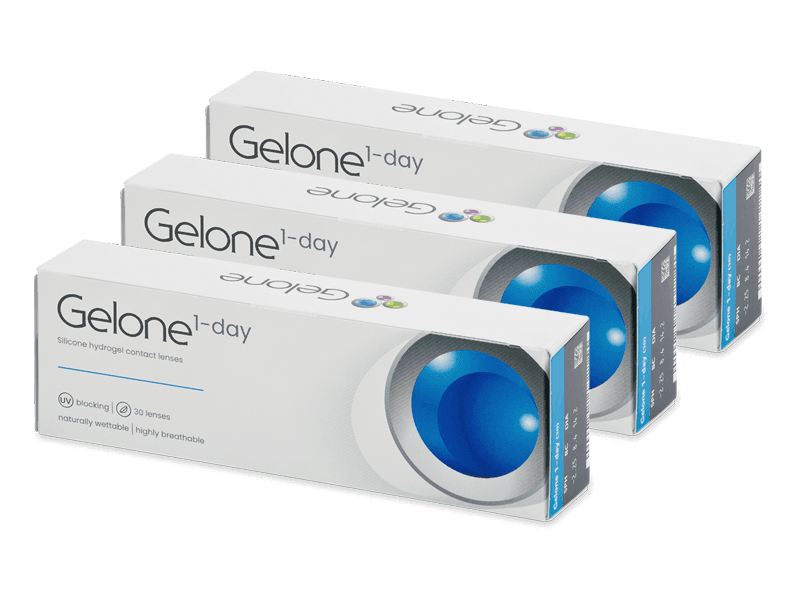 Gelone 1-day (90 čoček) - Jednodenní kontaktní čočky