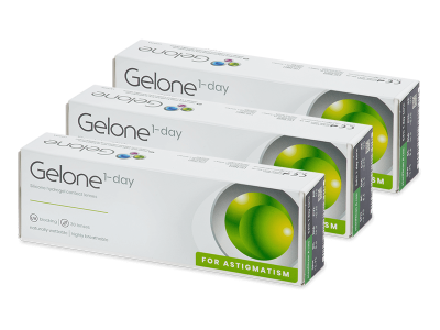 Gelone 1-day for Astigmatism (90 čoček) - 