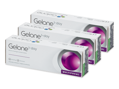 Gelone 1-day Multifocal (90 čoček) - Multifokální kontaktní čočky