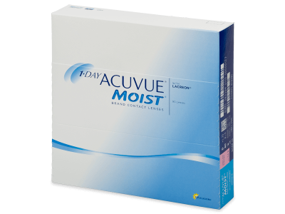 1 Day Acuvue Moist (90 čoček) - Jednodenní kontaktní čočky