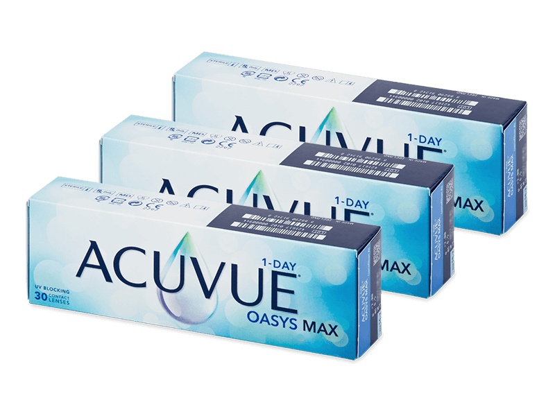 Acuvue Oasys Max 1-Day (90 čoček) - Jednodenní kontaktní čočky