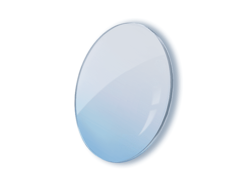 Brýlové sklo 1.5 Blueblocker Degresivní - Ilustrační foto