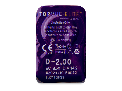 TopVue Elite+ (2x 30 čoček) - 